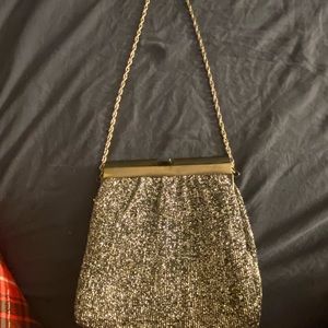 Vintage Sparkly Evening Hand Bag